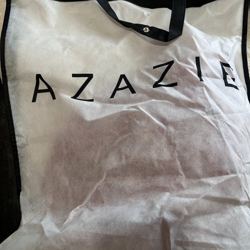 Red Bridesmaid dress Azazie